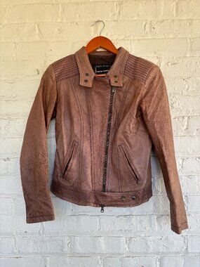 Lorenz Leather Firenze Vera Pelle Jacket – Women’s 44/Small, Made in Italy